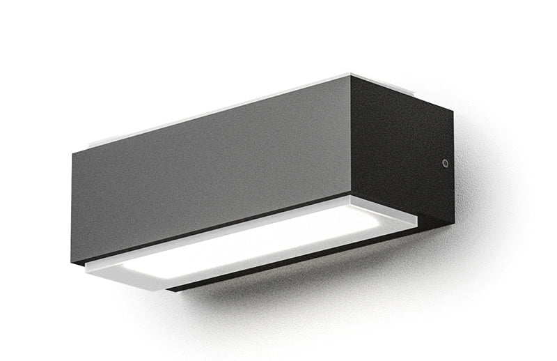 GEALUCE Applique in alluminio bianco-antracite-marrone IP54 LED GEALUCE Applique in alluminio bianco-antracite-marrone IP54 LED